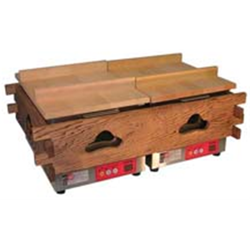 エイシン　マイコン電気おでん鍋6ッ切×2 CVS-8D 1箱（ご注文単位1箱）【直送品】