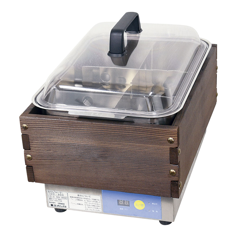 マイコンおでんウォーマー　6ッ切 TDO-900R 1箱（ご注文単位1箱）【直送品】