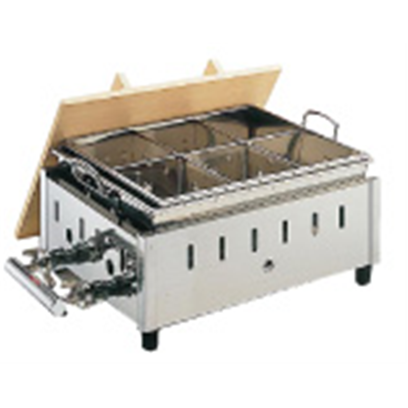 18-8湯煎式おでん鍋　OY-18 尺8寸　LPガス 1箱（ご注文単位1箱）【直送品】