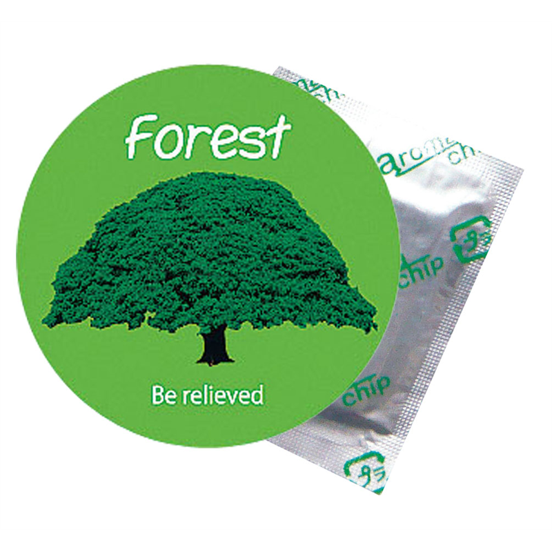 タオル蒸し器用芳香剤　アロマチップ 森の香り（小箱30個入） 1箱（ご注文単位1箱）【直送品】