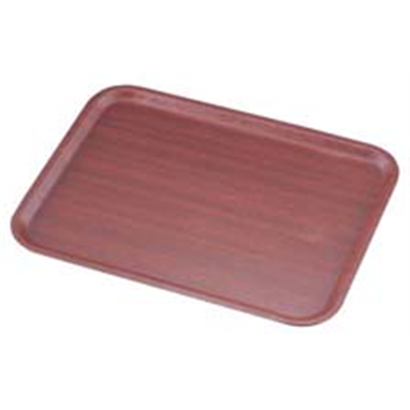 キャンブロ　角型マデラ・ラミネートトレー MA3343　マホガニーE73 1個（ご注文単位1個）【直送品】