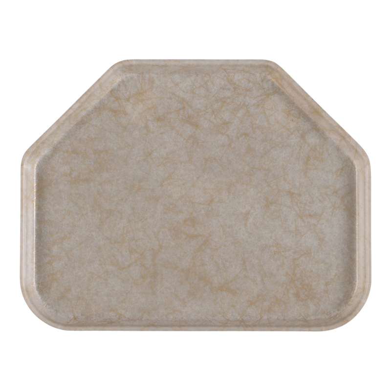 キャンブロトラペゾイドトレー1418TR アンチークパーチメントゴールド 1個（ご注文単位1個）【直送品】