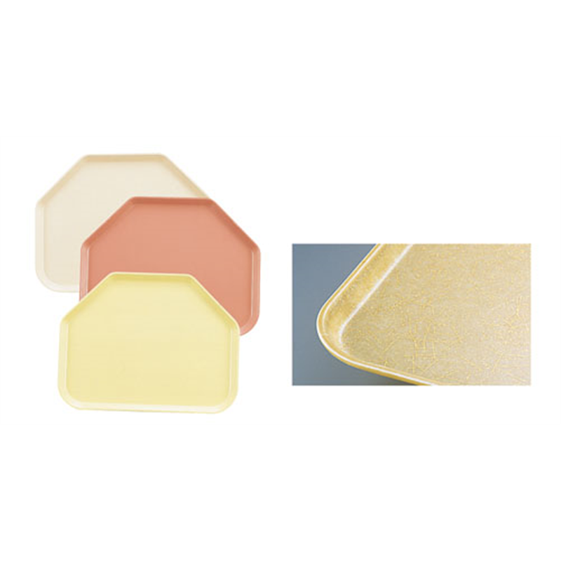 キャンブロトラペゾイドトレー1418TR ギャラクシーコーヒーベージュ 1個（ご注文単位1個）【直送品】