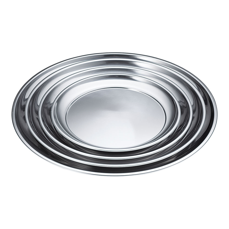 18-0 丸盆 10インチ 1袋(ご注文単位1袋)【直送品】