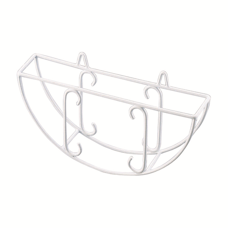 SAコーティング丸盆ラック カベ掛式 1袋(ご注文単位1袋)【直送品】