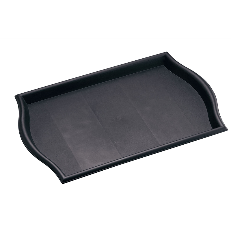 トラスト　PPフードトレー　　8241 ブラック 1個（ご注文単位1個）【直送品】