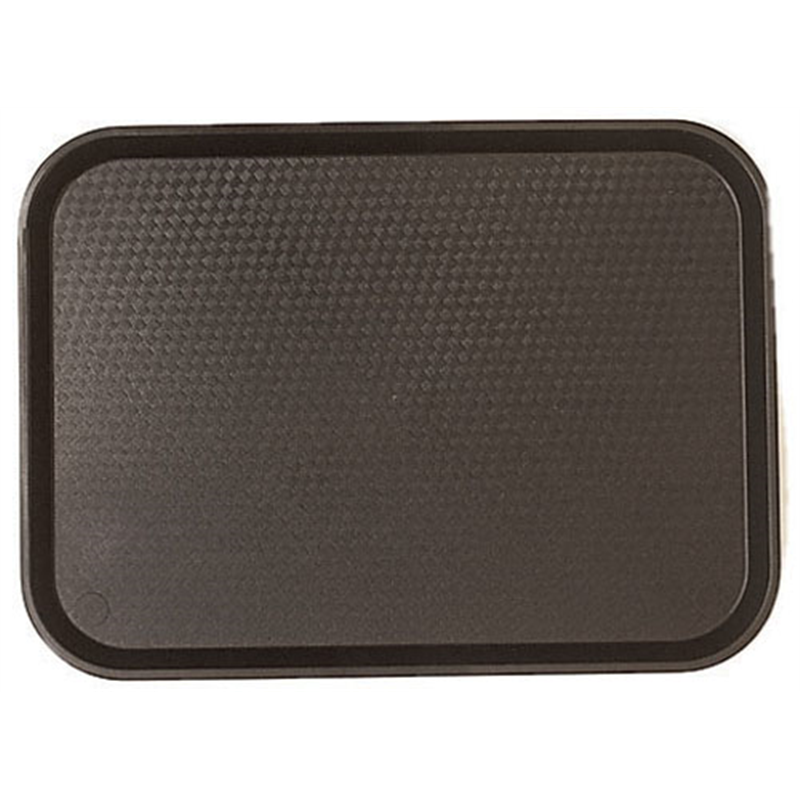 キャンブロ　ファーストフードトレー 1014FF　ブラック 1個（ご注文単位1個）【直送品】