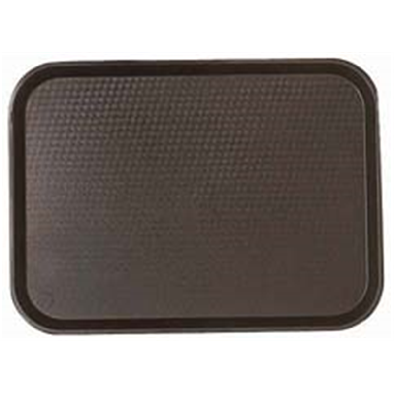 キャンブロ　ファーストフードトレー 1418FF　ブラック 1個（ご注文単位1個）【直送品】