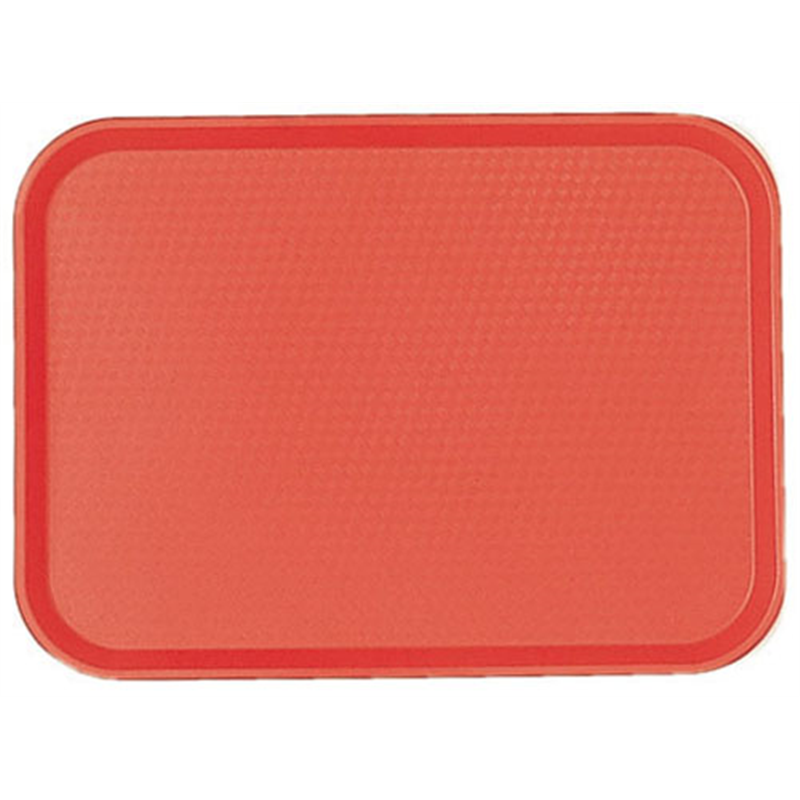 キャンブロ　ファーストフードトレー 1014FF　レッド 1個（ご注文単位1個）【直送品】