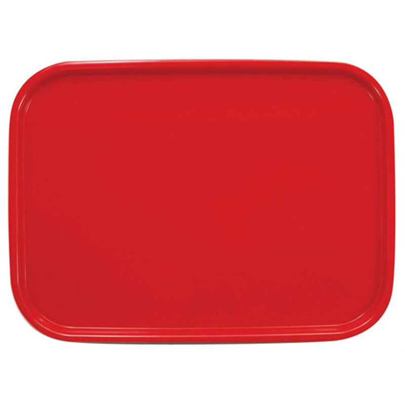 カラーコレクショントレー　角 M　ダークレッド 1袋（ご注文単位1袋）【直送品】