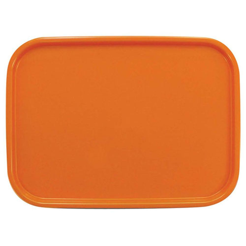 カラーコレクショントレー　角 L　オレンジ 1袋（ご注文単位1袋）【直送品】