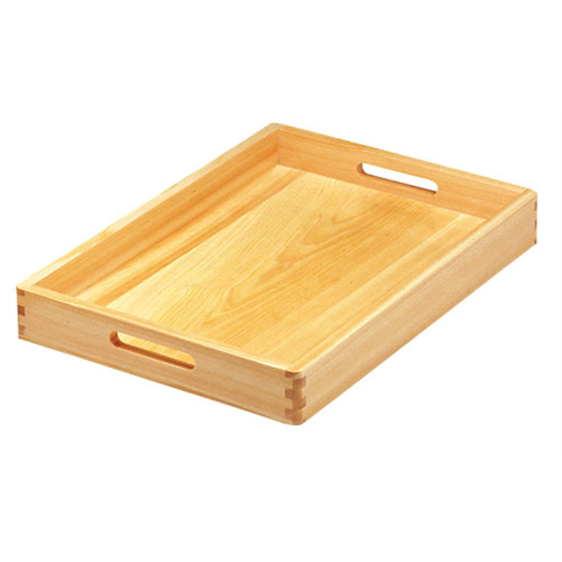 白木脇取盆　大  1箱（ご注文単位1箱）【直送品】