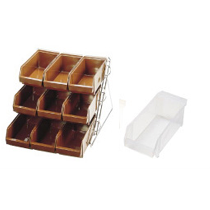 SAスタンダード　オーガナイザー 3段3列（9ヶ入）ホワイト 1箱（ご注文単位1箱）【直送品】