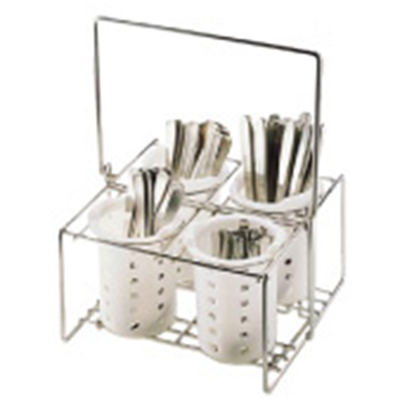 SAクロームメッキシリンダー　4角  1袋（ご注文単位1袋）【直送品】