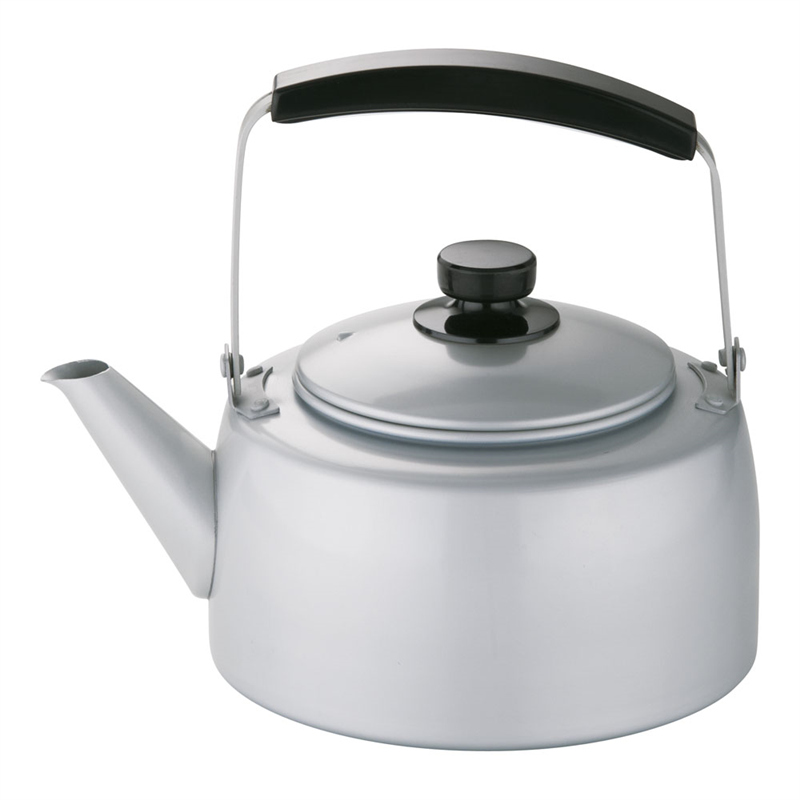 アルマイト シルバーハイケットル 4L 1箱(ご注文単位1箱)【直送品】