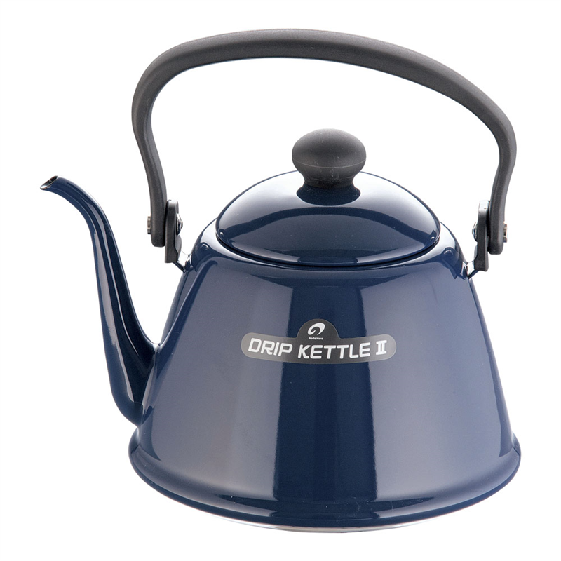 ホーロードリップケットルⅡ　DK-200 ネイビー　2L 1箱（ご注文単位1箱）【直送品】