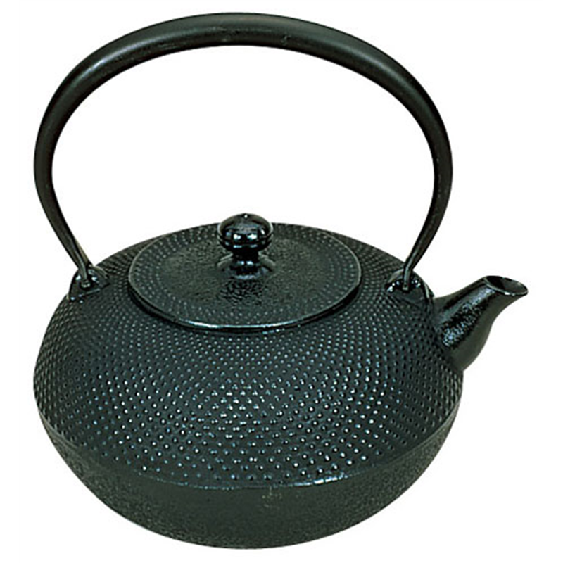 五進　鉄瓶　丸型霰 10号　1.4L 1箱（ご注文単位1箱）【直送品】