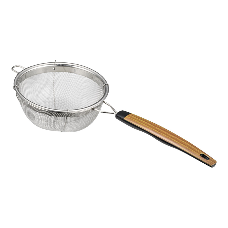 18-8プラ柄木目茶こし（シングル） 大 1袋（ご注文単位1袋）【直送品】