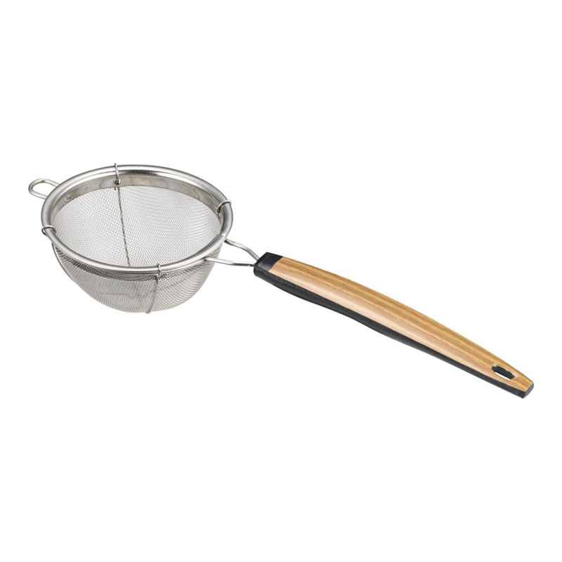 18-8プラ柄木目茶こし（シングル） 小 1袋（ご注文単位1袋）【直送品】