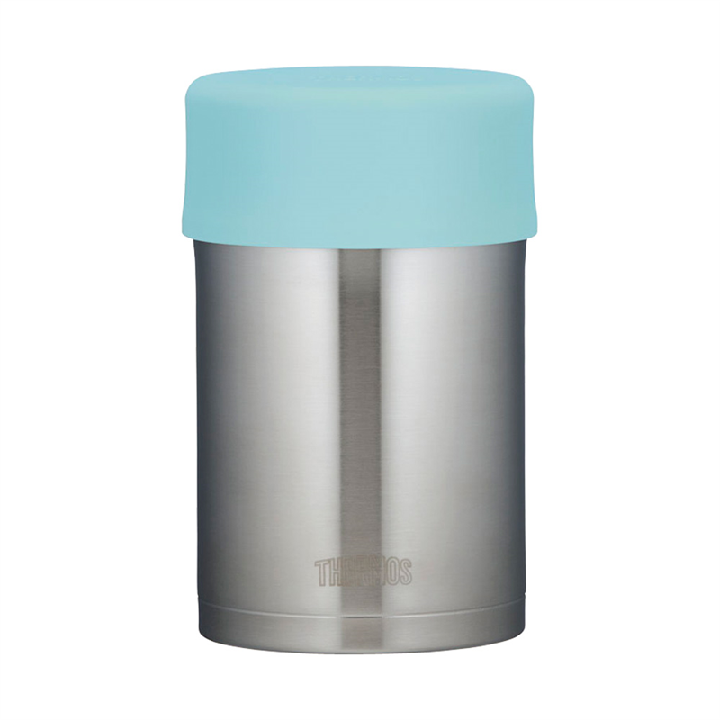 サーモス 真空断熱フードジャー JBN-500 ブルー 1箱(ご注文単位1箱)【直送品】