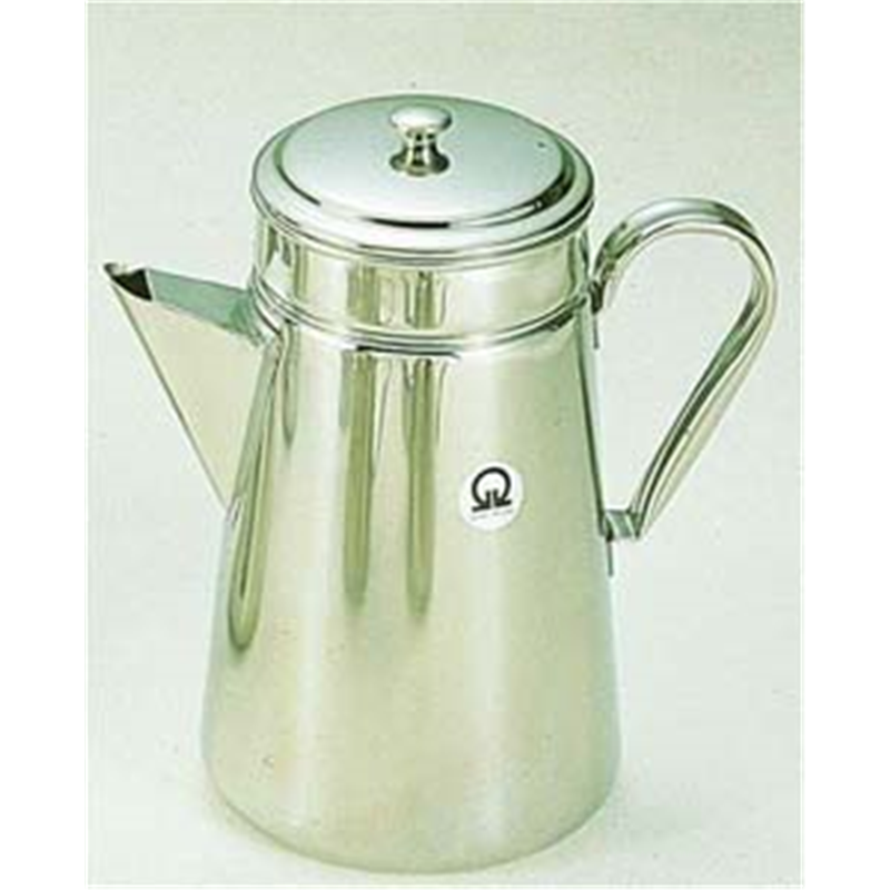 SA18-8コーヒーポット #18　三角口（電磁調理器用） 1袋（ご注文単位1袋）【直送品】