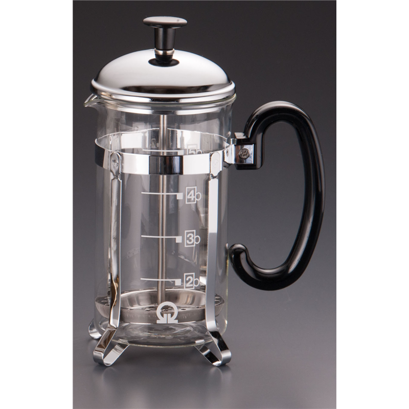 SAティーサーバー　5人用シルバー  1箱（ご注文単位1箱）【直送品】