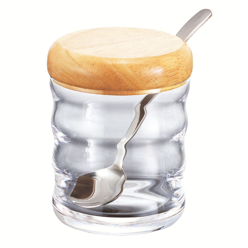 ガラス製シュガーポット　№8110  1箱（ご注文単位1箱）【直送品】