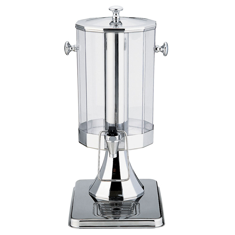 KINGO　多角型ジュースディスペンサー 小　C-10401-2　6L 1箱（ご注文単位1箱）【直送品】