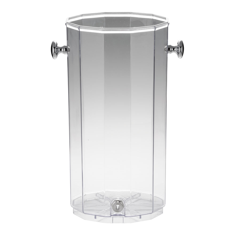 KINGO多角型ジュースディスペンサー 大用コンテナ（ノブ2ヶ付） 1個（ご注文単位1個）【直送品】