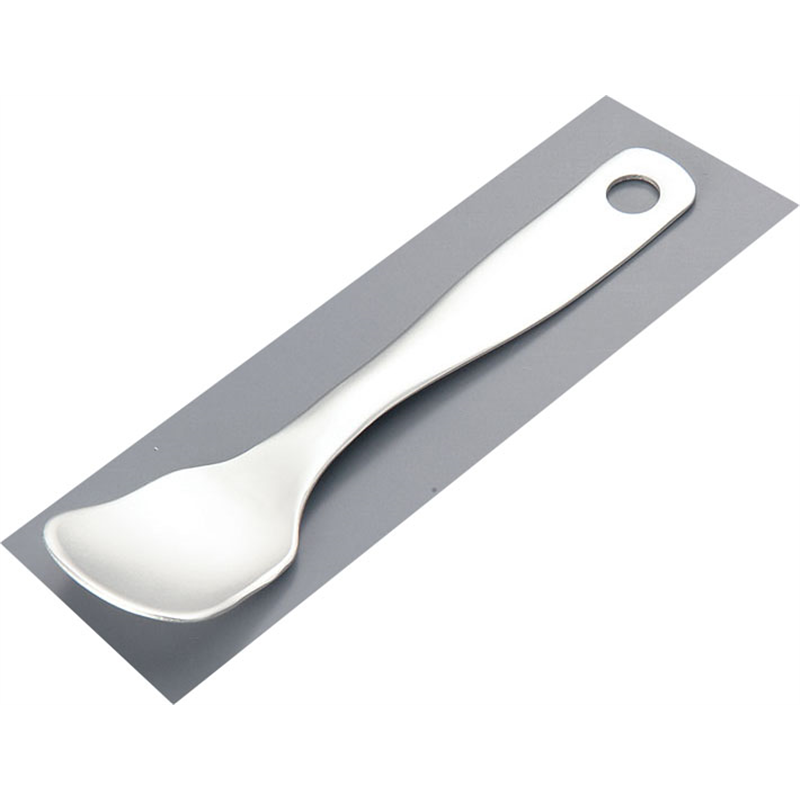 アルミアイスクリームスプーン ホワイト 1袋（ご注文単位1袋）【直送品】