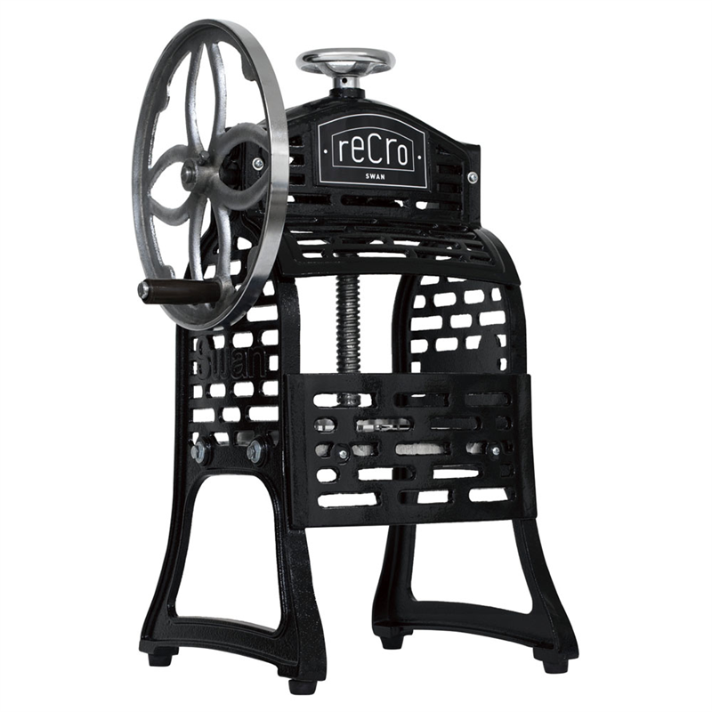 スワン 手動式 アイスシェーバー レクロ SI-8B(ギアー駆動式) 1個(ご注文単位1個)【直送品】