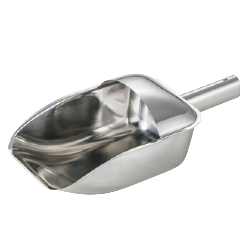 18-8ガード付アイススコップ 特大 1袋(ご注文単位1袋)【直送品】