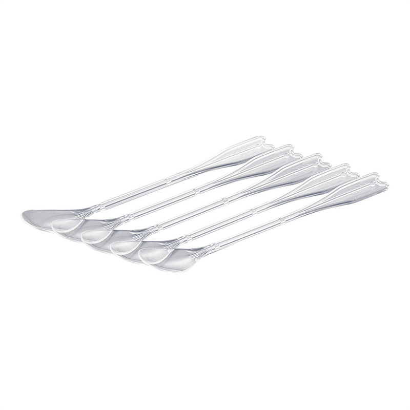 ロングマドラースプーン(500本入) クリアー 1箱(ご注文単位1箱)【直送品】
