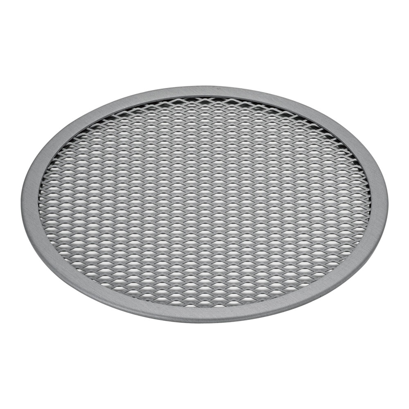 アルミ　丸ピザアミ　パートⅡ 7インチ 1袋（ご注文単位1袋）【直送品】