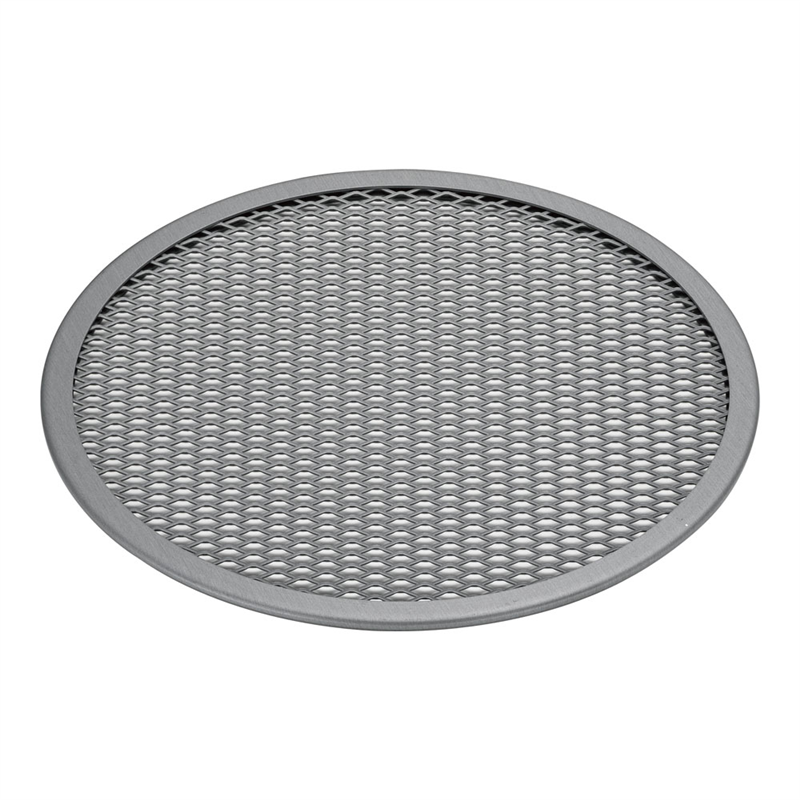 アルミ　丸ピザアミ　パートⅡ 8インチ 1袋（ご注文単位1袋）【直送品】