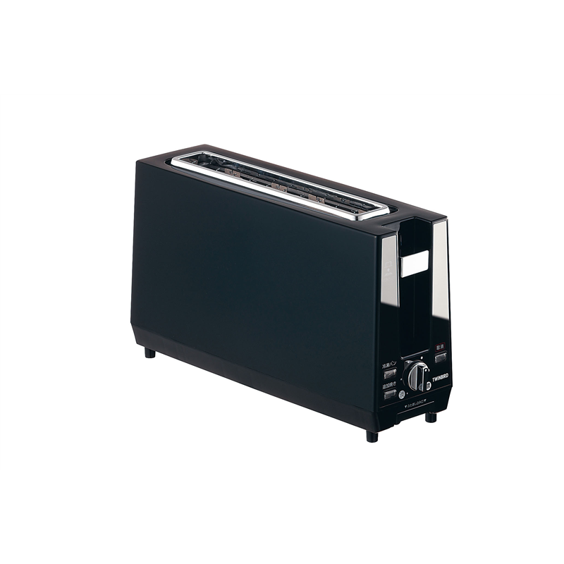 ポップアップトースター　TS-D424B ブラック 1箱（ご注文単位1箱）【直送品】
