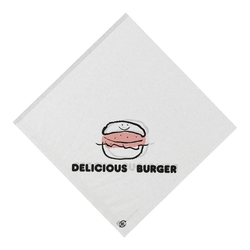 バーガー袋　デリシャスバーガー №18　（100枚入） 1袋（ご注文単位1袋）【直送品】