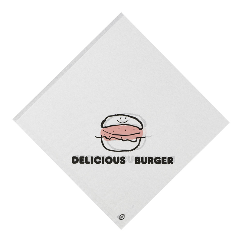 バーガー袋　デリシャスバーガー №22　（100枚入） 1袋（ご注文単位1袋）【直送品】