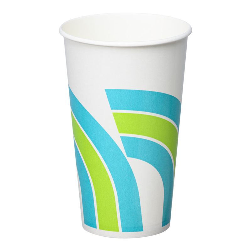 紙カップ(コールド用)SCM-545 レインボー(500入) 1箱(ご注文単位1箱)【直送品】