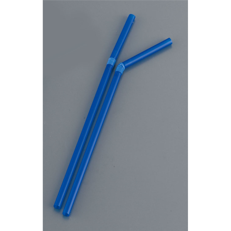 フレキシブルストロー裸　LF-621 （500本入）紺 1箱（ご注文単位1箱）【直送品】