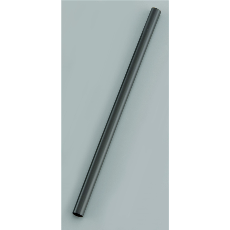 タピオカストロー　ストレート裸 （130本箱入）№613　黒 1箱（ご注文単位1箱）【直送品】