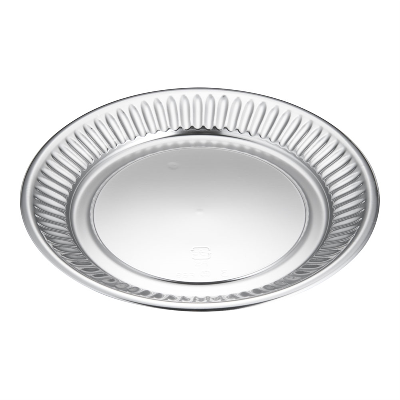 プラ DX丸皿(100枚入) K-3 1袋(ご注文単位1袋)【直送品】