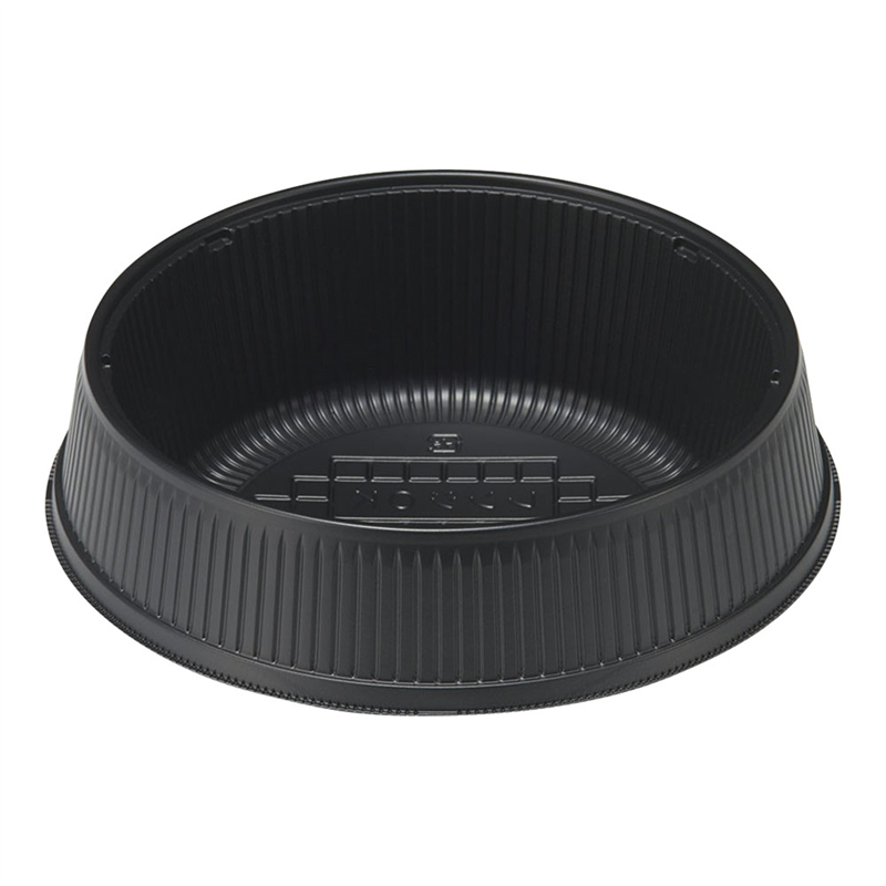 麺丼（50入） 中皿　黒　RHDT806 1袋（ご注文単位1袋）【直送品】