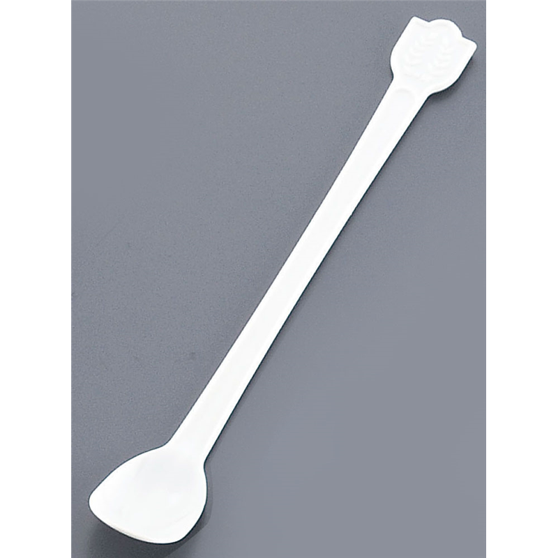 使い捨てマドラースプーン(500本入) 白 袋入 1袋(ご注文単位1袋)【直送品】