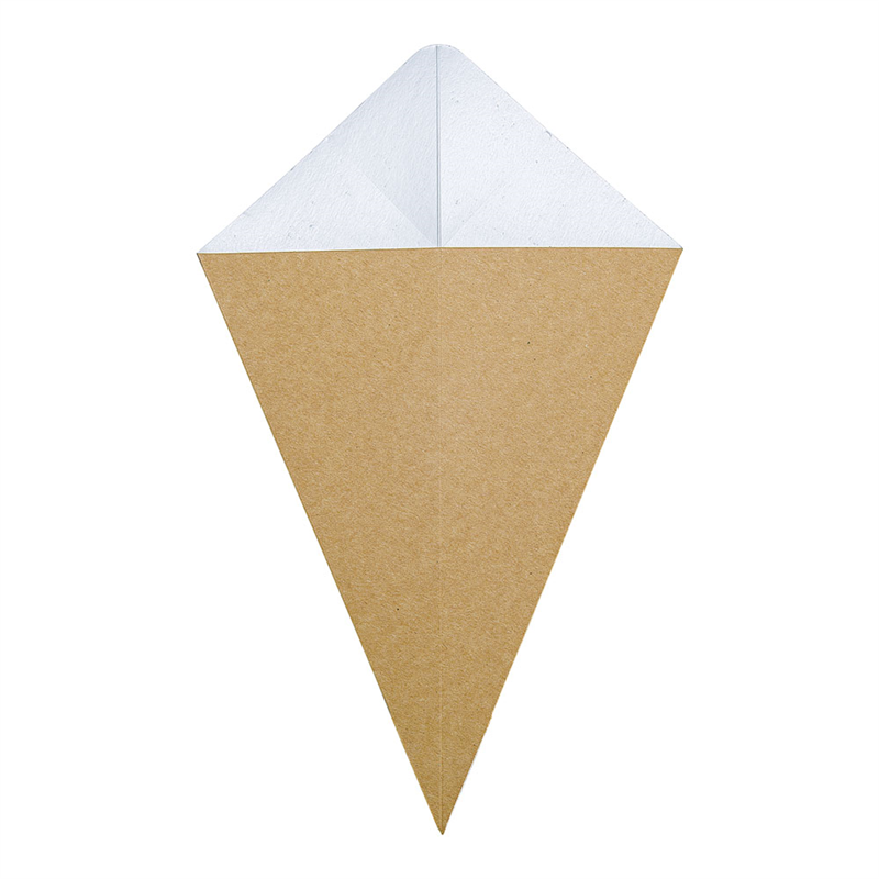 クラフトコーン（ディップコーナー付） 大（50枚入） 1個（ご注文単位1個）【直送品】