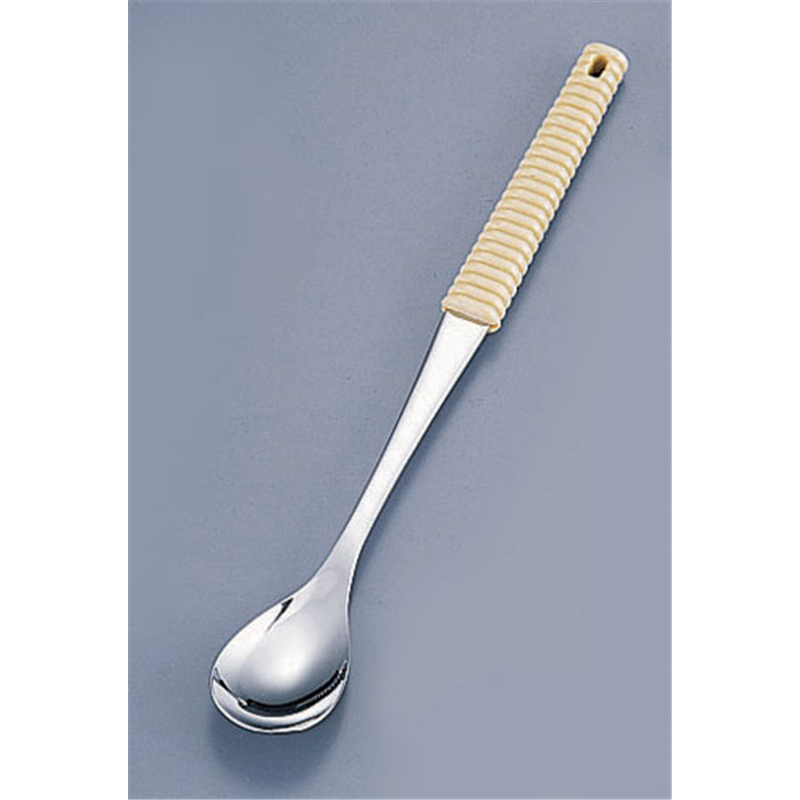 味道楽　ロングスプーン アイボリー 1袋（ご注文単位1袋）【直送品】