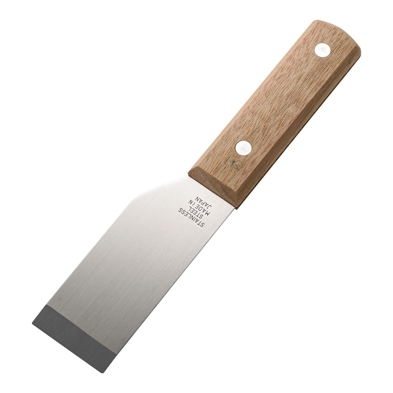 ステンレス木柄角型皮立 36mm 1袋(ご注文単位1袋)【直送品】