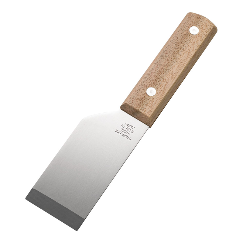 ステンレス木柄角型皮立 42mm 1袋(ご注文単位1袋)【直送品】