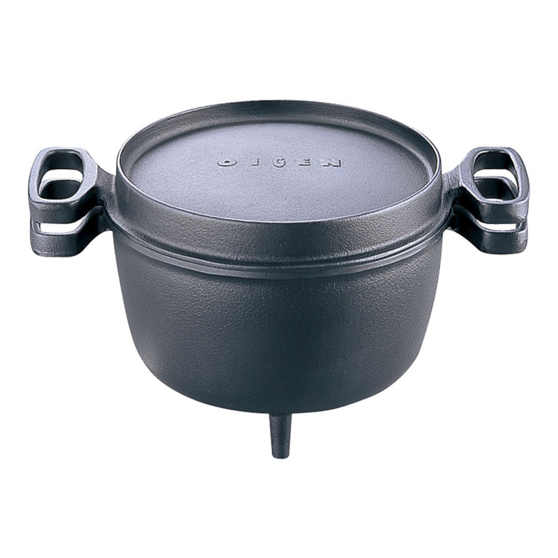 南部鉄　ダッチオーブン　天火両手26cm F-358 1箱（ご注文単位1箱）【直送品】