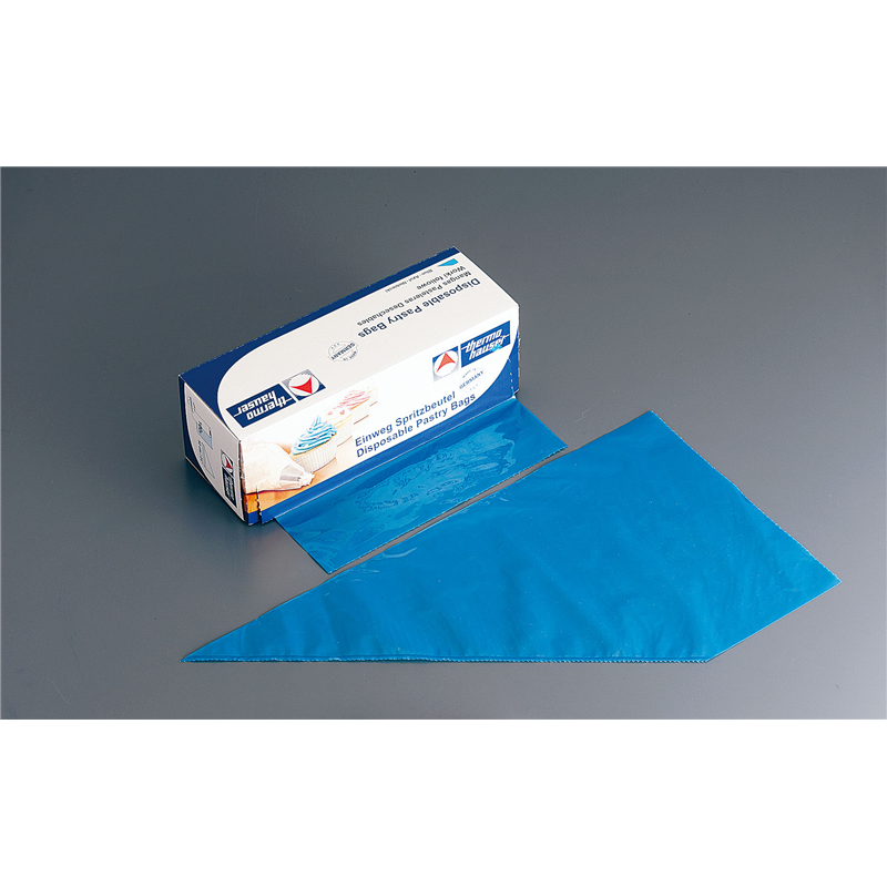 サーモ　使い捨てペストリーバッグ　ブルー （100枚ロール巻）17033 1箱（ご注文単位1箱）【直送品】